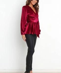 PUP49 Clothing Olivia Top - Plum