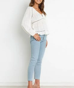 PUP8 For The Bride Opea Top - White