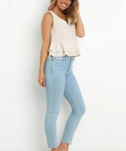 PUP8 Clothing Perry Top - Beige