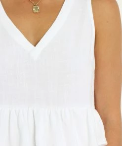 PUP8 Perry Top - White