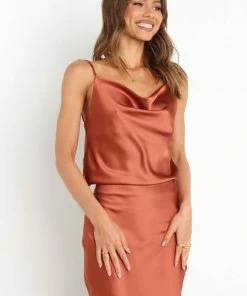 PUP3 Persia Top - Rust Wedding Guest