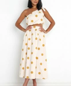 PUP4 Phillipa Top - Beige Spot