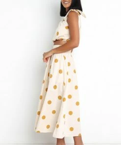 PUP4 Phillipa Top - Beige Spot