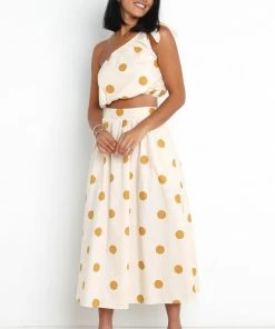 PUP4 Phillipa Top - Beige Spot