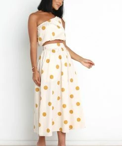 PUP4 Phillipa Top - Beige Spot