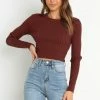 PUP44 Clothing Porto Top - Chocolate Brown