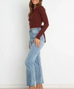 PUP44 Clothing Porto Top - Chocolate Brown