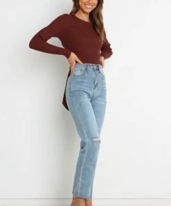 PUP44 Clothing Porto Top - Chocolate Brown