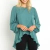 PUP44 Clothing Quintel Top - Emerald
