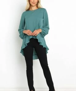 PUP44 Clothing Quintel Top - Emerald