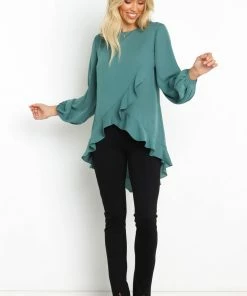 PUP44 Clothing Quintel Top - Emerald