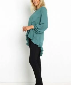 PUP44 Clothing Quintel Top - Emerald