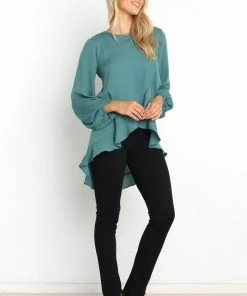 PUP44 Clothing Quintel Top - Emerald