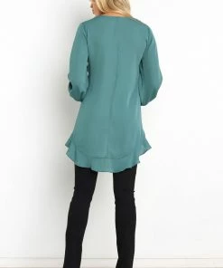 PUP44 Clothing Quintel Top - Emerald