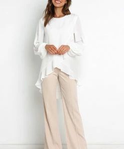 PUP44 For The Bride Quintel Top - White