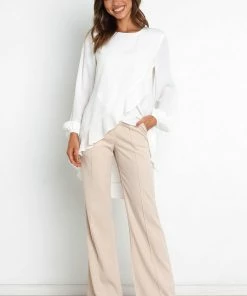 PUP44 For The Bride Quintel Top - White