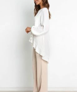 PUP44 For The Bride Quintel Top - White