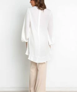 PUP44 For The Bride Quintel Top - White