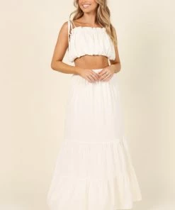 PUP4 Sarah Top - White