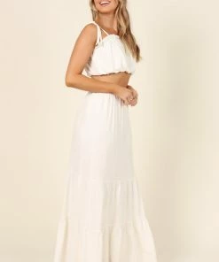 PUP4 Sarah Top - White