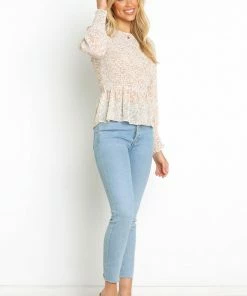 PUP4 Sekani Top - Beige Clothing