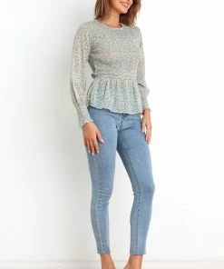 PUP4 Sekani Top - Sage Green Clothing