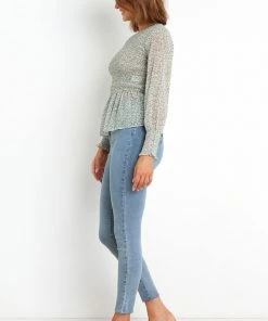 PUP4 Sekani Top - Sage Green Clothing