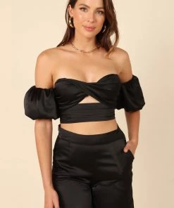 PUP26 Clothing Serena Top - Black