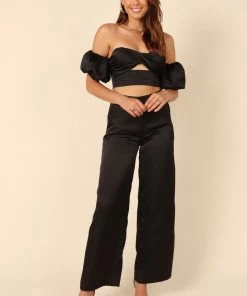 PUP26 Clothing Serena Top - Black