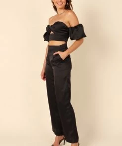 PUP26 Clothing Serena Top - Black