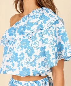 PUP4 Clothing Sienna Top - Blue