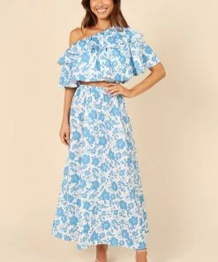 PUP4 Clothing Sienna Top - Blue