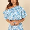 PUP4 Clothing Sienna Top - Blue