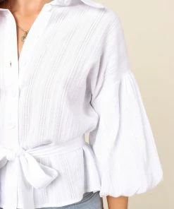 PUP4 For The Bride Sofia Top - White