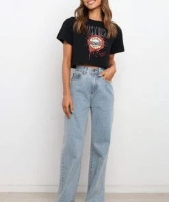 PUP48 Stacatto Tee - Black Clothing