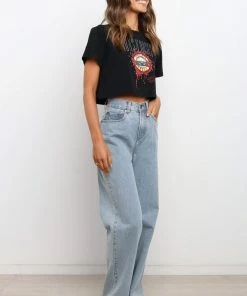 PUP48 Stacatto Tee - Black Clothing