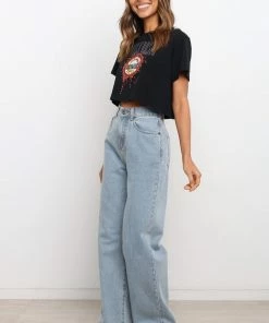 PUP48 Stacatto Tee - Black Clothing