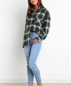 PUP4 Clothing Tallie Top - Emerald