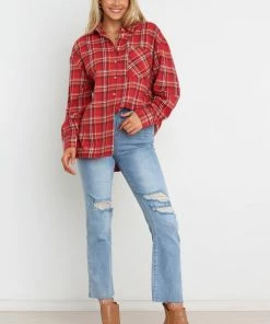 PUP4 Clothing Tallie Top - Red