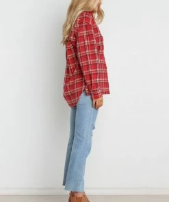 PUP4 Clothing Tallie Top - Red