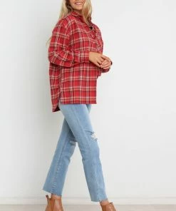 PUP4 Clothing Tallie Top - Red