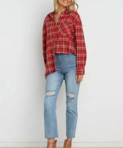 PUP4 Clothing Tallie Top - Red