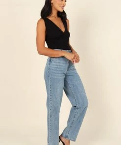 PUP64 Clothing Tenille Sleeveless Bodysuit - Black