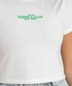 PUP14 Tennis Club Tee - Green
