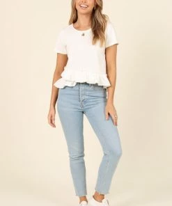 PUP8 Thea Top - White For The Bride