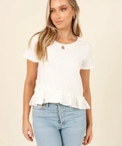 PUP8 Thea Top - White For The Bride