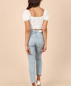 PUP61 Tiffany Top - White