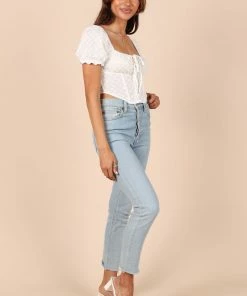 PUP61 Tiffany Top - White