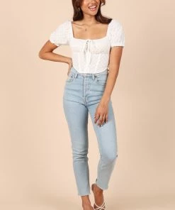 PUP61 Tiffany Top - White