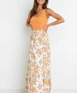 PUP29 Tobi Top - Orange Clothing